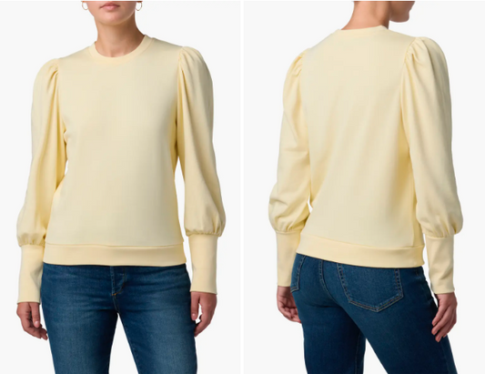 Puff Sleeve Sweatshirt