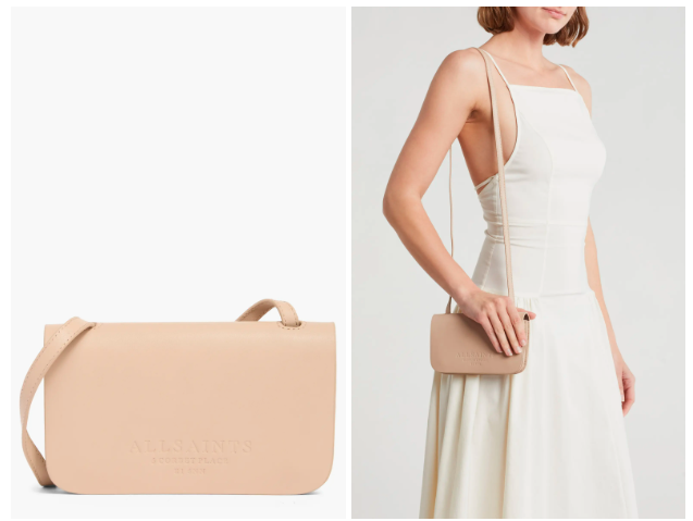 Ludivene Crossbody Leather Wallet