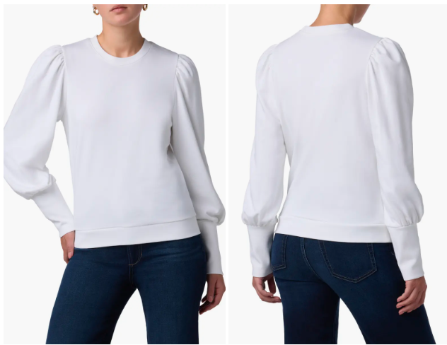 Puff Sleeve Sweatshirt